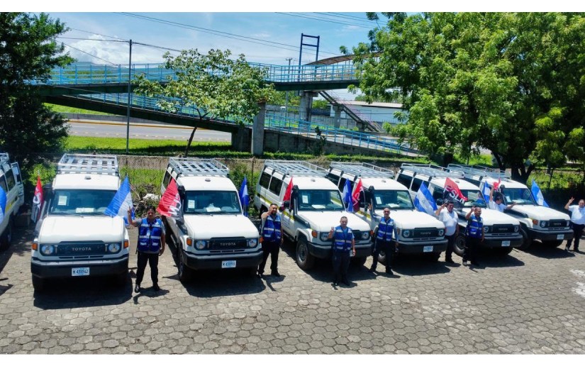 Gobierno Sandinista entrega 10 nuevas ambulancias totalmente equipadas en Managua