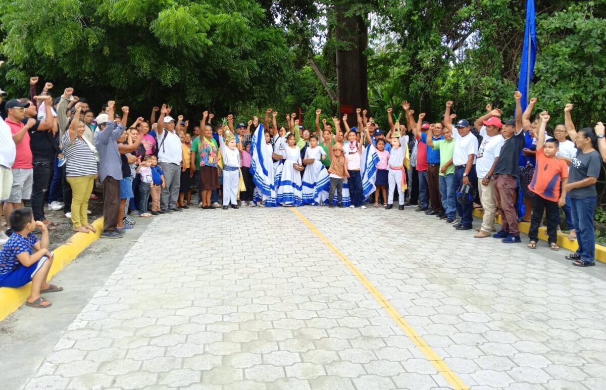 Mejor circulación en la Isla de Ometepe con la calle nueva