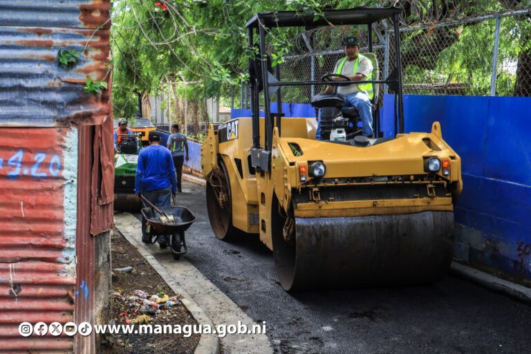 Obras de drenaje benefician a la comarca Cruz del Paraíso