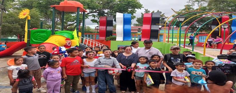 Parques en diferentes municipios del pais