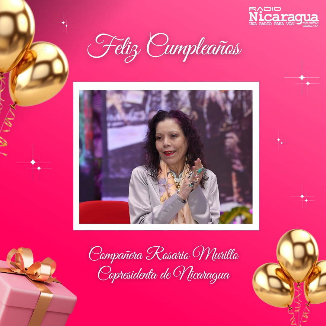 Rosario Murillo celebra 74 años con mensajes de cariño y reconocimiento