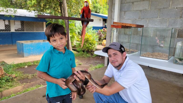 Zoológico Nacional impulsa valores ambientales en Ticuantepe