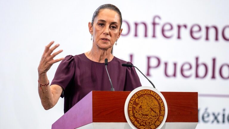 Presidenta de México considera la medida de EE. UU. injusta