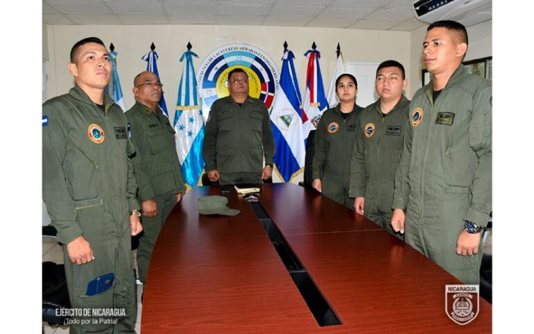 Ejército de Nicaragua efectúa Acto de Clausura del Seminario de Vuelo por Instrumentos