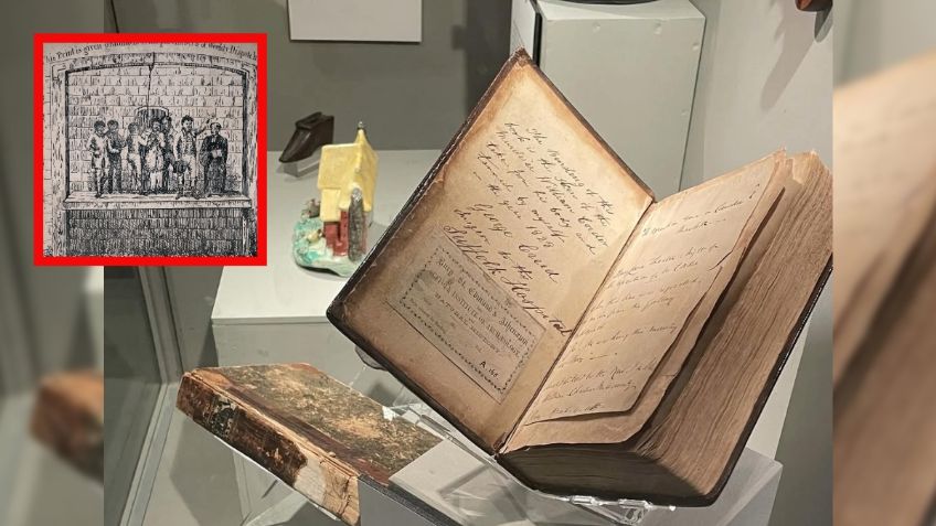 Encuentran libro forrado con piel de un famoso asesino