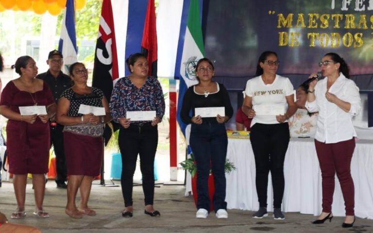 Gobierno saludó a todos los maestros y maestras de Nicaragua
