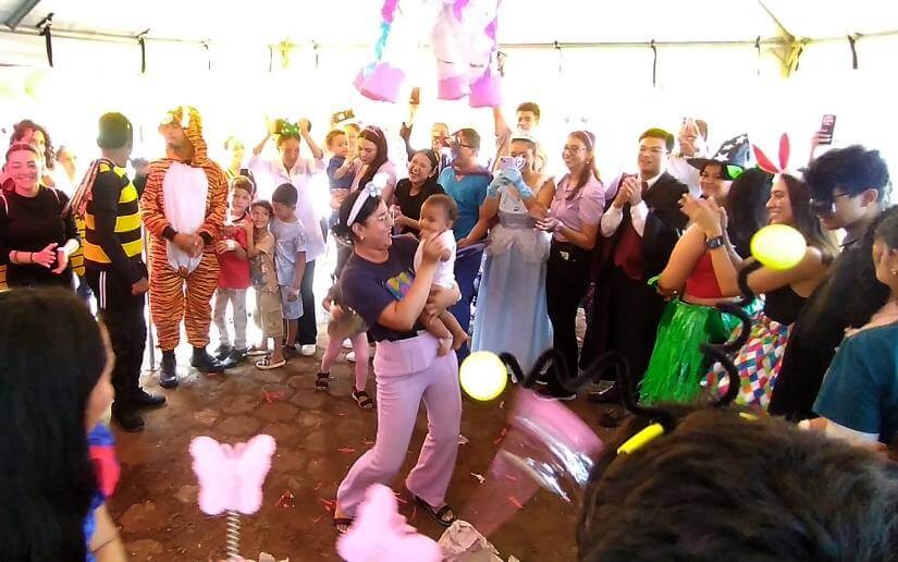Niños del Hospital Carlos Marx disfrutan de una mañana recreativa