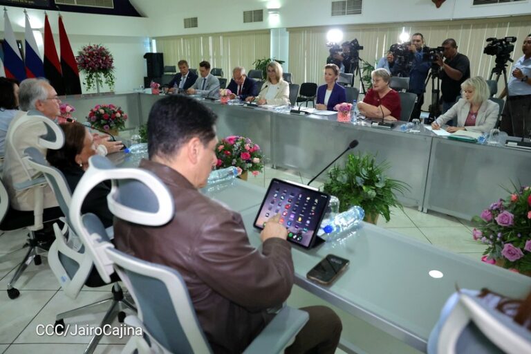 Delegación de la Duma Estatal de Rusia visita el Parlamento de Nicaragua