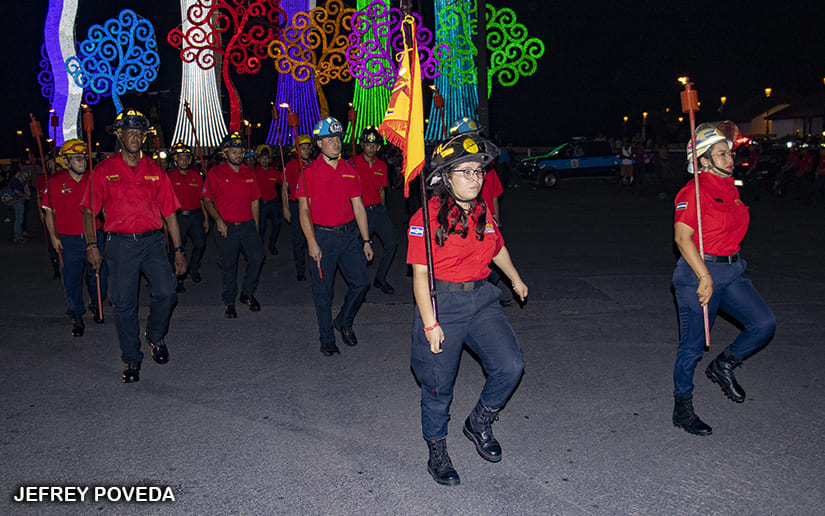 La Copresidenta de Nicaragua, Rosario Murillo, anunció que 25 unidades participarán en el Desfile de los Bomberos.