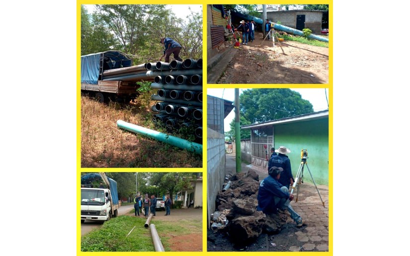 ENACAL Inicia ampliación del alcantarillado en Colonia Unidad