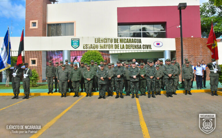 Ejército de Nicaragua realiza ceremonia de traspaso de mando