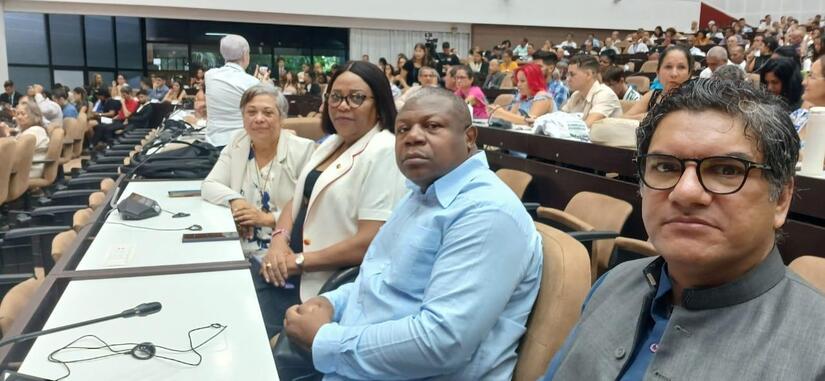 Embajadora de Nicaragua en Cuba acompaña apertura