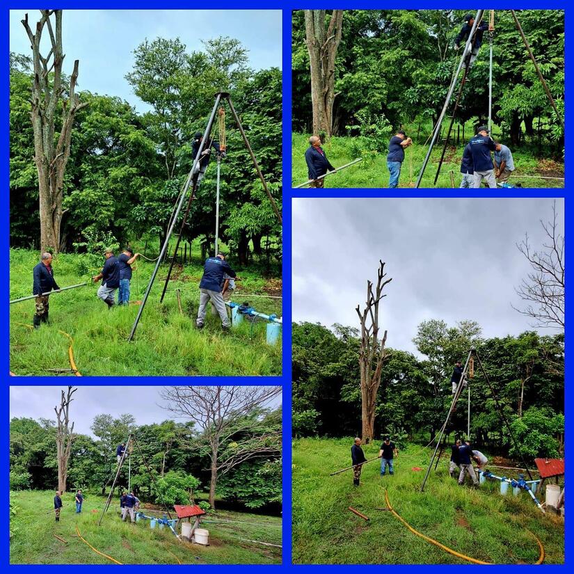 Enacal finaliza rehabilitación de pozo en San Francisco de Cuapa