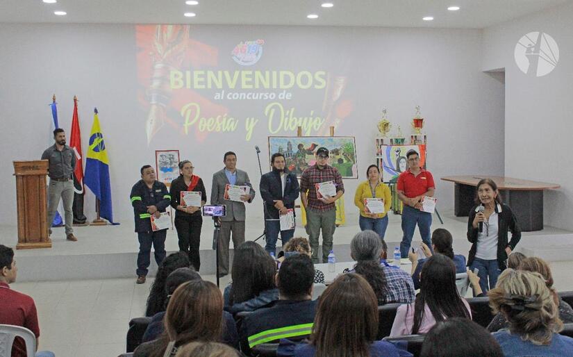 Empresa Nicaragüense de Electricidad realiza Concurso de Poesía y Dibujo en saludo al 46/19, Siempre Más Allá