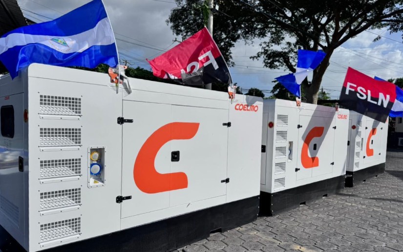 el Gobierno Sandinista distribuirá 11 generadores eléctricos para fortalecer el sistema de almacenamiento y resguardo de vacunas.