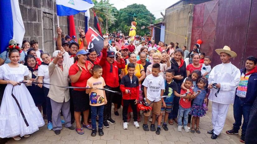 Gobierno Sandinista entrega nuevas infraestructuras viales