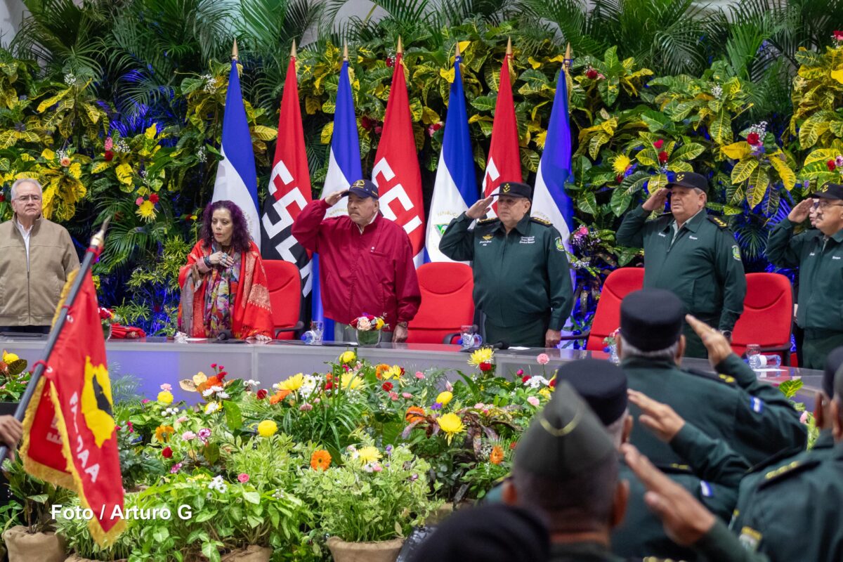 Copresidentes de Nicaragua conmemoran 46 aniversario de la Fuerza Aé