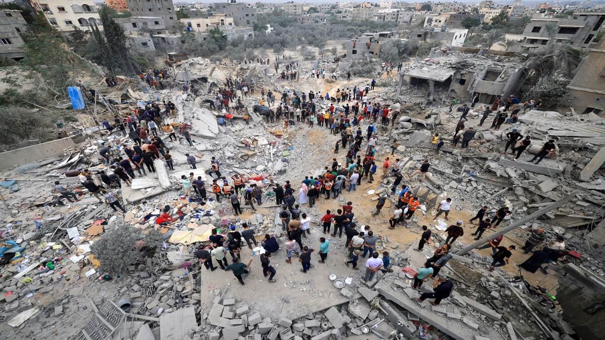 Israel bombardea nuevamente Franja de Gaza