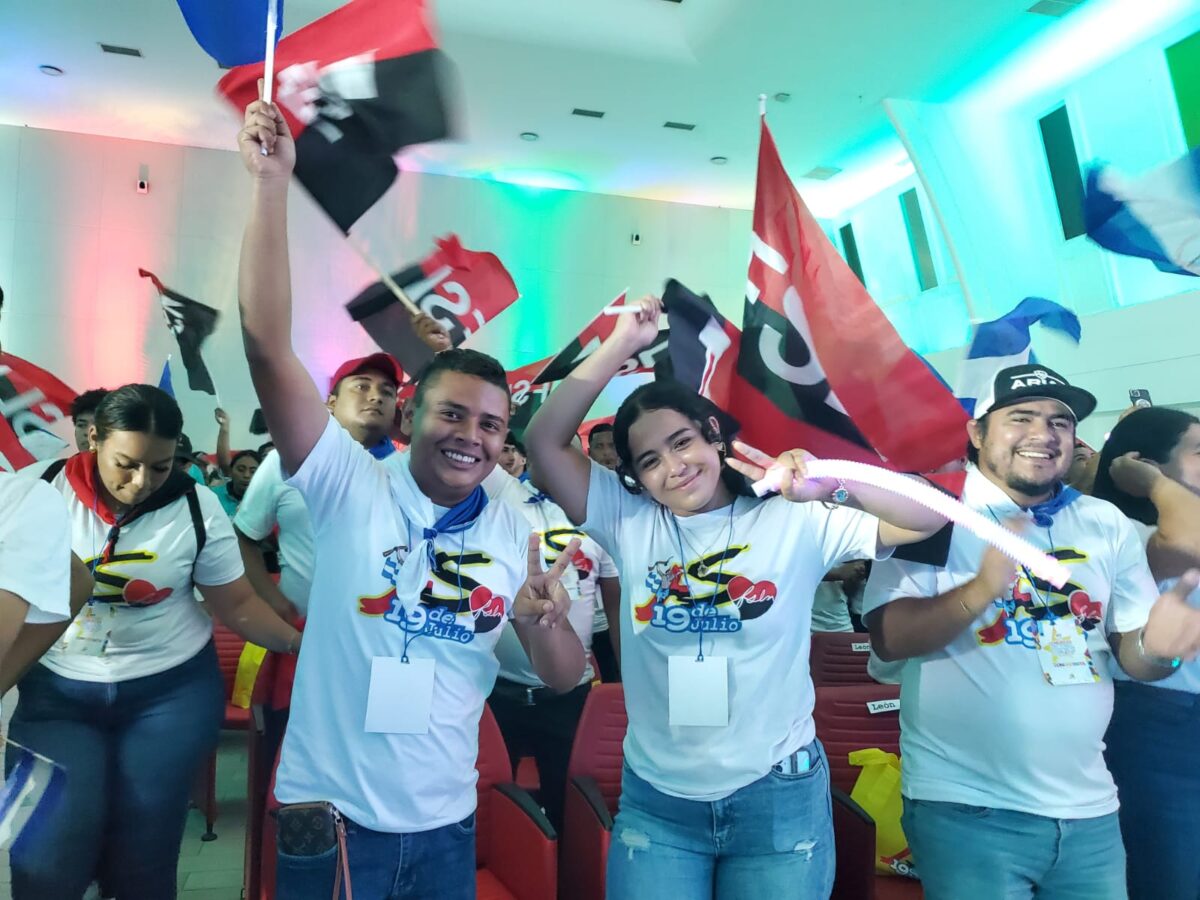 Juventud Sandinista reafirma su compromiso con Congreso Nacional 