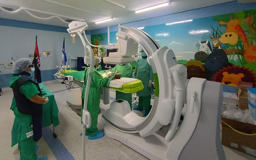 La Mascota estrena moderno equipo de angiografía