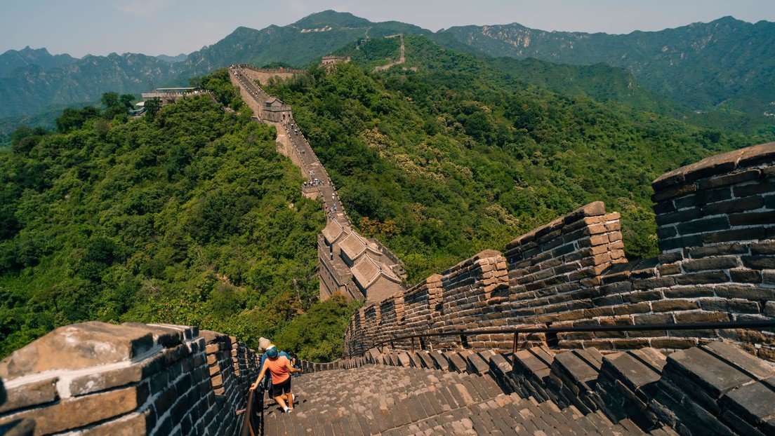 Los arrestan por vender ladrillos de la Gran Muralla China