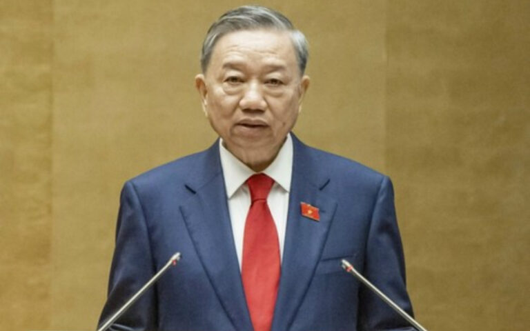 Mensaje de To Lam Secretario del Partido Comunista de Vietnam