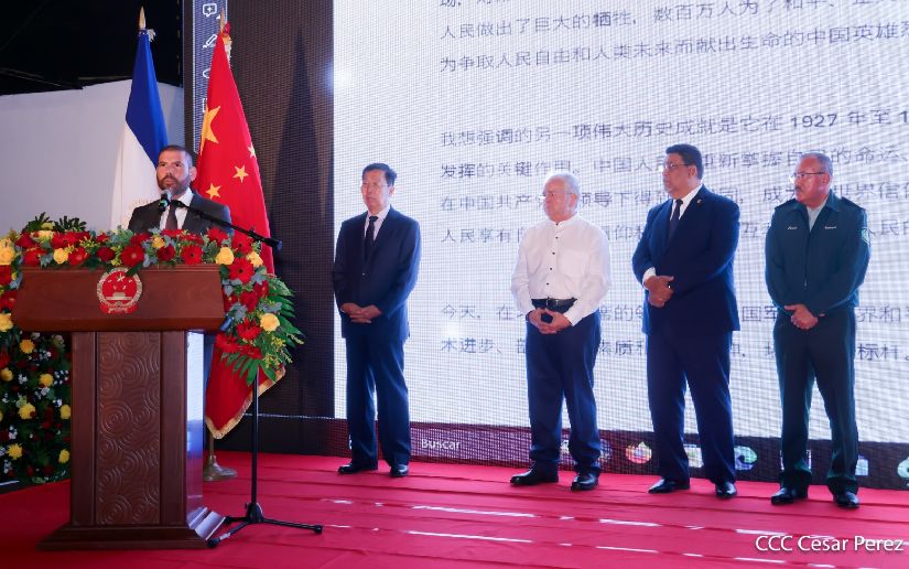Nicaragua felicita al Ejército de China por su 98 aniversario