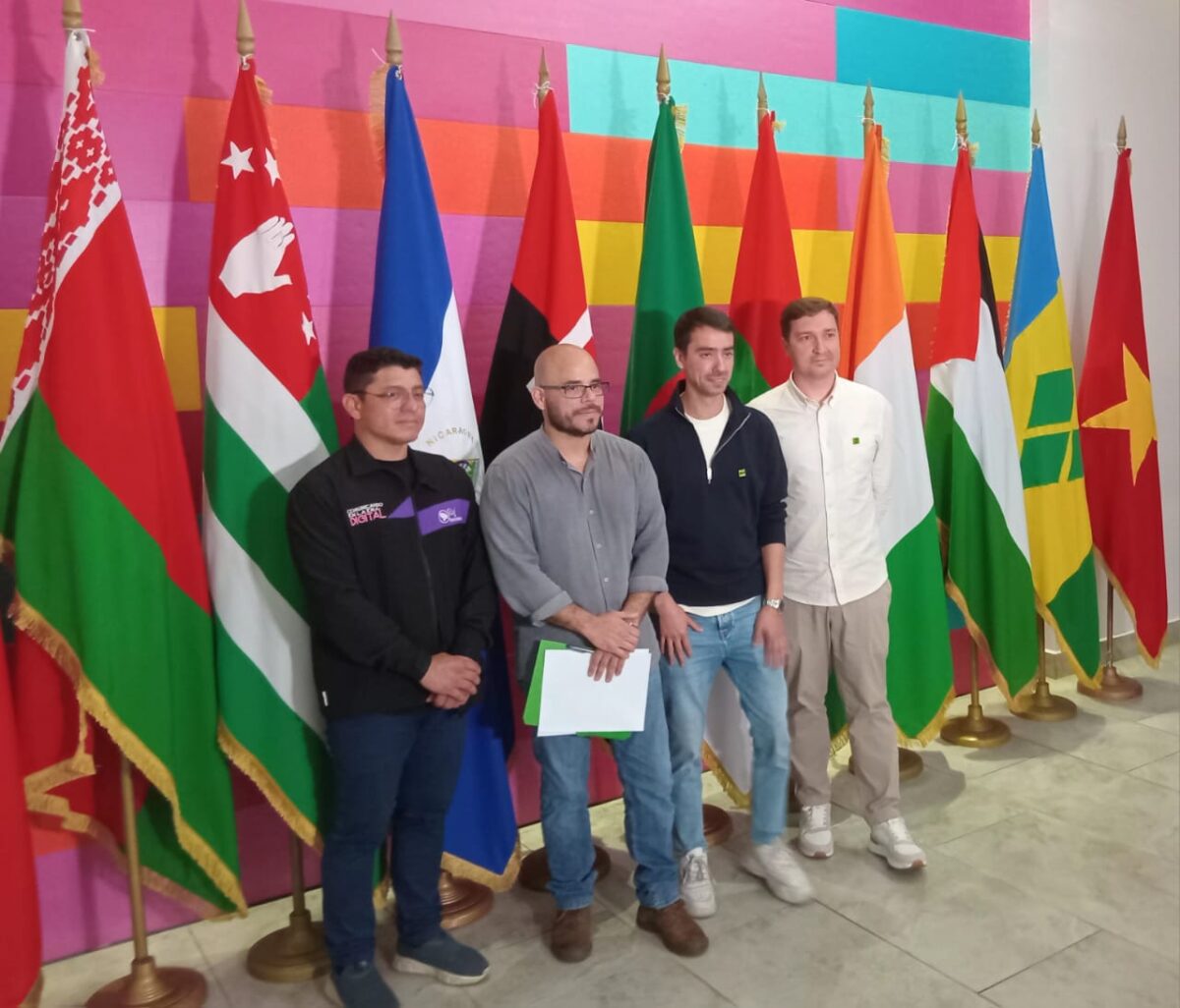 Nicaragua recibe a las delegaciones que llegan para celebrar el 46/19