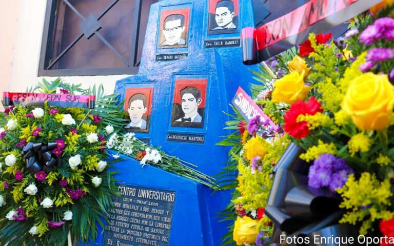 Nicaragua rinde homenaje a los mártires universitarios de 1959