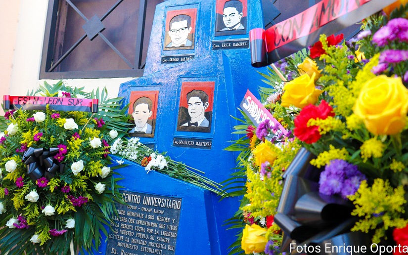 Nicaragua rinde homenaje a los mártires universitarios de 1959