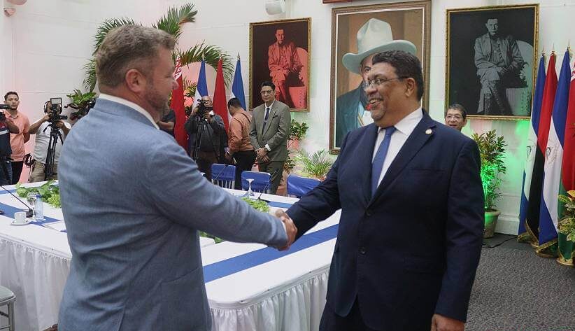 Nicaragua y Belarús reafirman cooperación bilateral