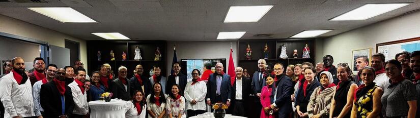 Nueva York participan en acto conmemorativo al 46/19