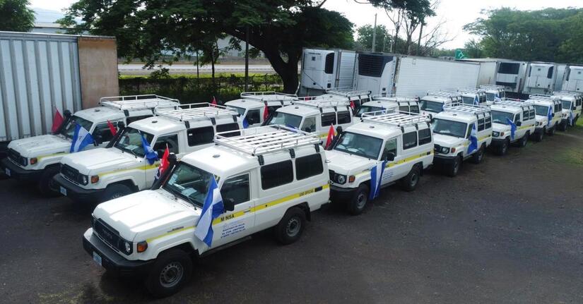 Nuevas ambulancias para la atención oportuna a las familias nicaragüenses 2