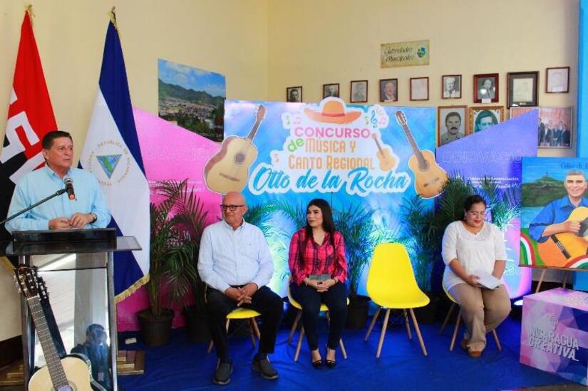 Lanzamiento oficial del Concurso de Música y Canto Regional “Otto de la Rocha”