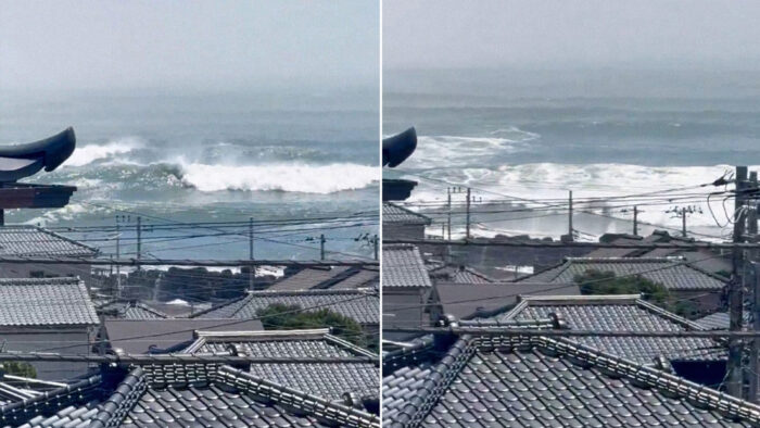 Países de América Latina con alerta de tsunami