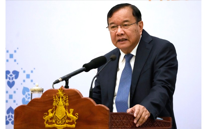Saludo y Felicitación por el 46/19, que nos ha hecho llegar el Señor PRAK Sokhonn, Viceprimer Ministro y Ministro de Camboya.
