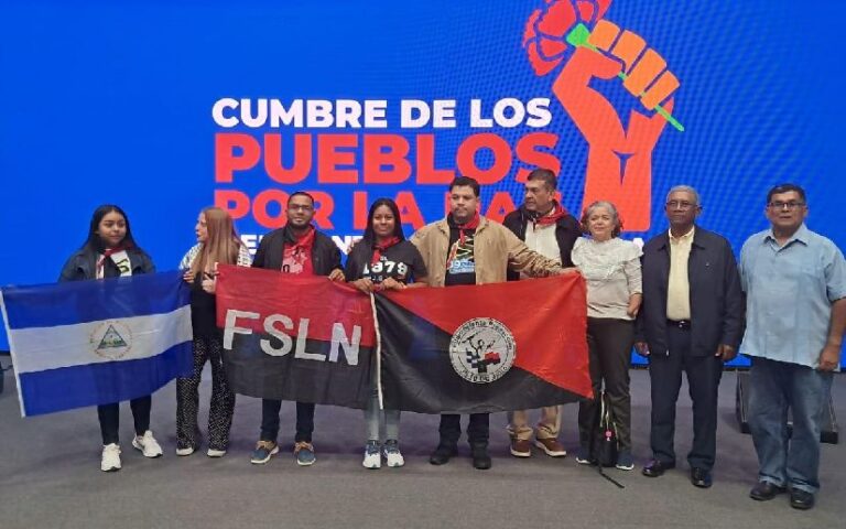 Delegación de Nicaragua asiste a Cumbre de los Pueblos en Venezuela