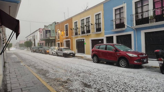 Daños materiales dejan intensas lluvias en Tlaxcala