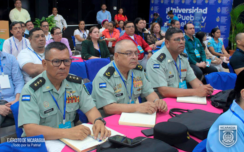 Universidad de Defensa de Nicaragua 4 de mayo participa en Congreso Nacional de Educación