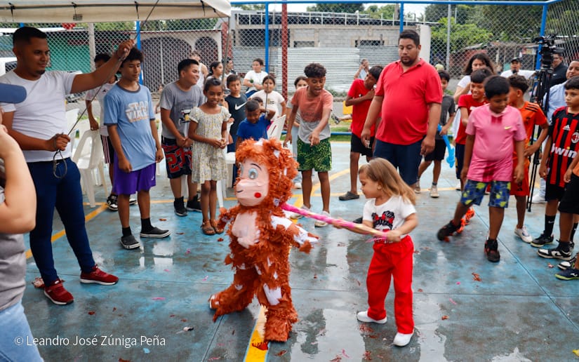 Realizan Festival Infantil en parque La Candelaria