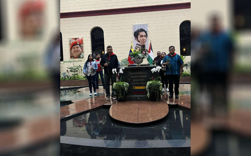 Delegación de Nicaragua presentes en homenajes al Comandante Eterno Hugo Chávez Frías en Venezuela