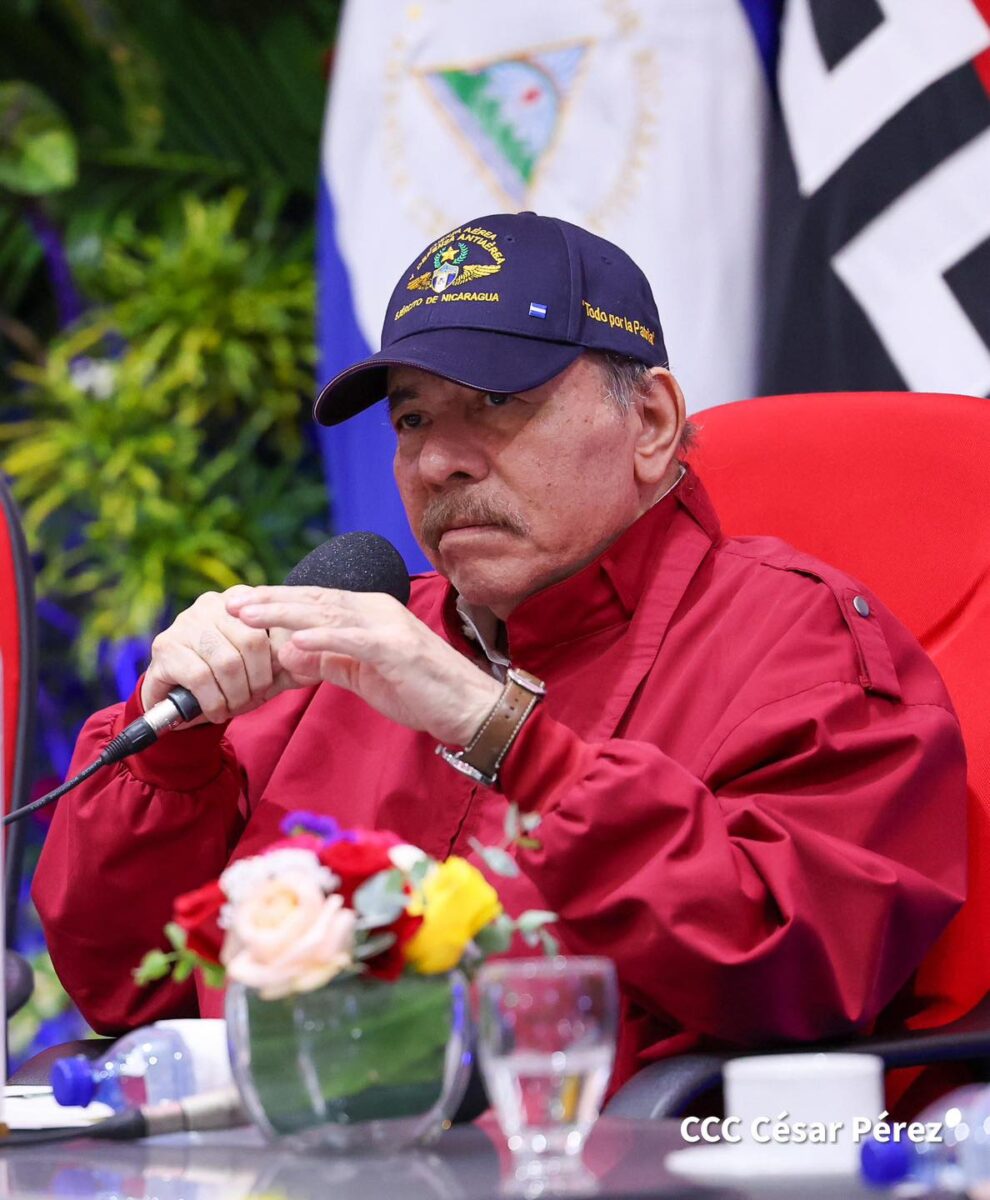 Copresidente Daniel aboga una vez más por la paz