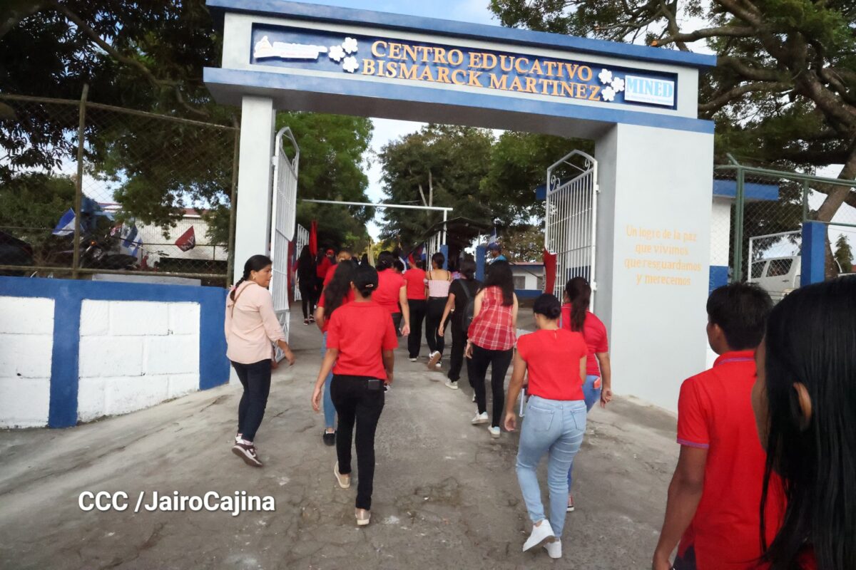 Centro Educativo Bismarck Martínez garantiza educación de calidad