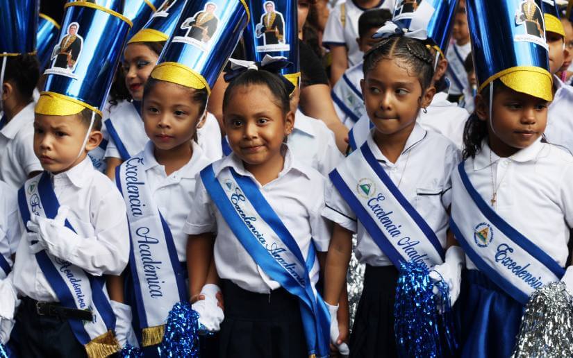 Desfile Escolar “Todos San Jacinto” engalanan las calles de Managua