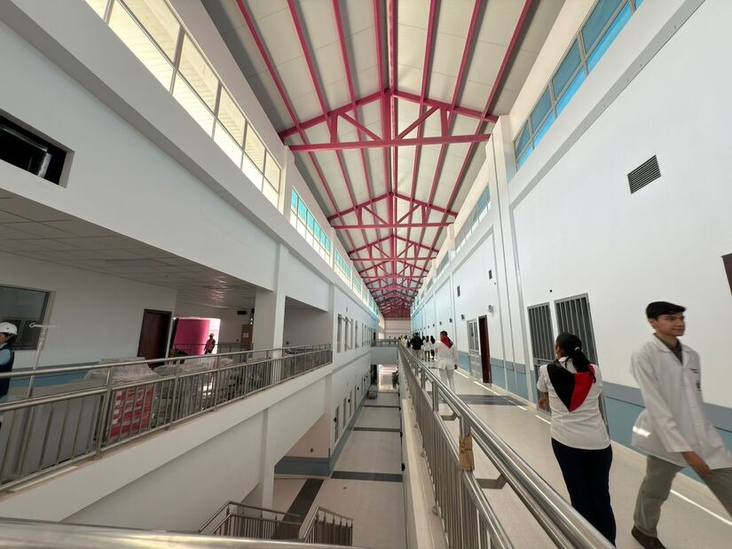 Hospital Héroes de Las Segovias cuenta con 7 edificios de 2 niveles