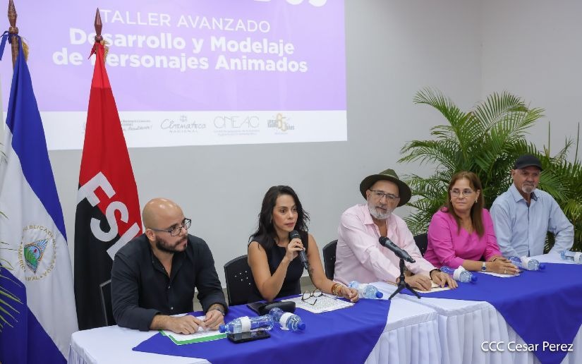 Inauguran taller para fortalecer la formación cinematográfica