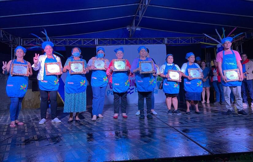 El Municipio La Paz realizó el Festival Departamental Gastronómico “Patria Bendita”, con la participación de los 8 Municipios de Carazo.