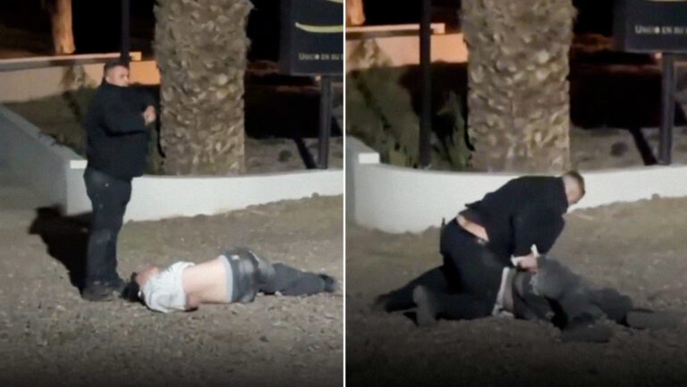 Personal de seguridad de un estacionamiento de boliche en la provincia de Mendoza, Argentina, agredió a un menor de edad hasta desmayarlo.