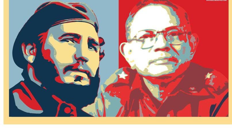 Nicaragua rinde homenaje a los Comandantes Tomás y Fidel 1