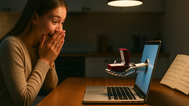 Recibe una propuesta de matrimonio de un 'chatbot'
